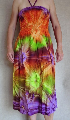 Rock kleid batik tie dye - rock, tie-dye