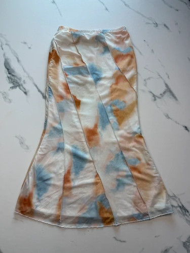 Y2k midi rock batik - y2k,