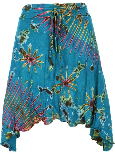 Batik hippie minirock - hippie, minirock,