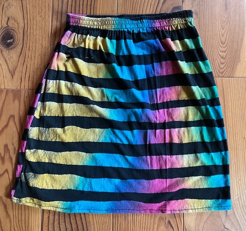 Rock batik bunt - rock, kurz
